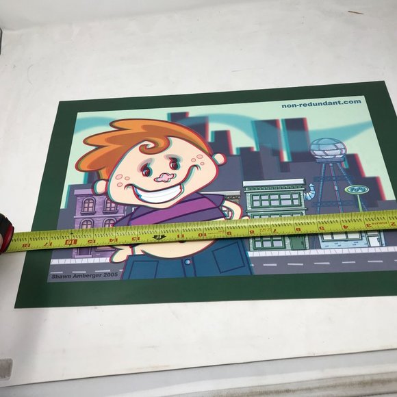 Digital Art - Sean Amberger - Set of 3 - 3-D Art Prints 18" x 12" w 3-D Glasses - Picture 8 of 16